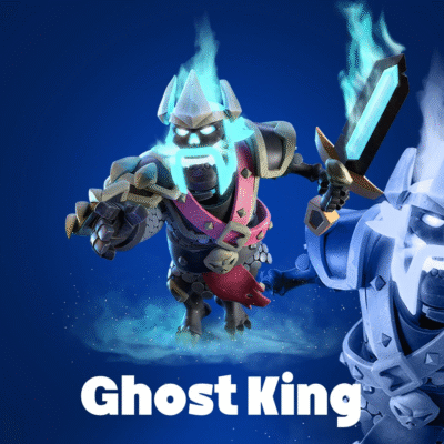 اسکین Ghost King کلش اف کلنز (Clash of Clans)